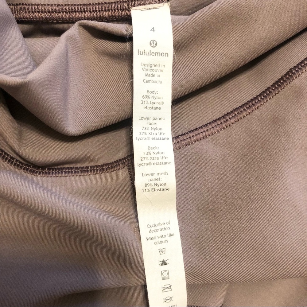 Lululemon Wunder Under High Rise crop 23” - Picture 9 of 10